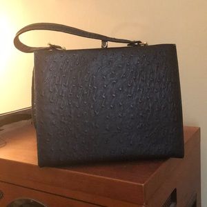 Andrew Geller Vintage Faux Ostrich purse